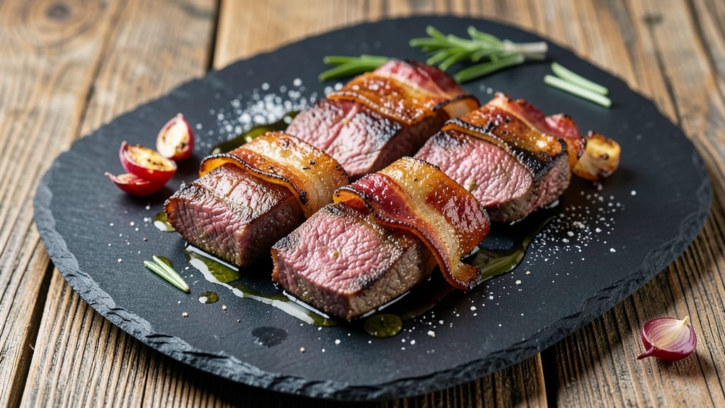 Bacon Wrapped Beef Recipe: Crispy Crust, Juicy Centers, Ready in 25 Minutes