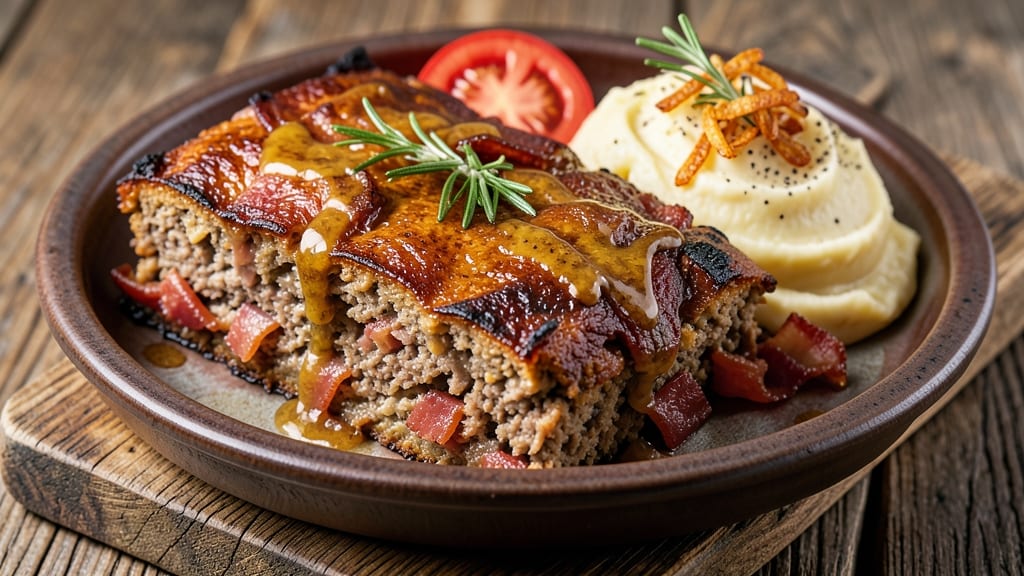 Beef and Bacon Meatloaf Recipe: Smoky-Spiced Crust With Juicy Centers