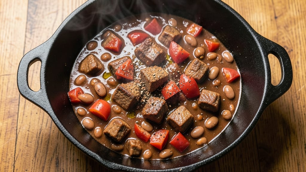 All-Beef Crock Pot Chili Recipe: Deep-Roasted Beans and Meatfall Tenderness