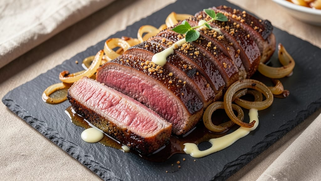 BBQ Beef Oven Recipe: Smoky-Sweet Braised Tenderloin with Caramelized Onions