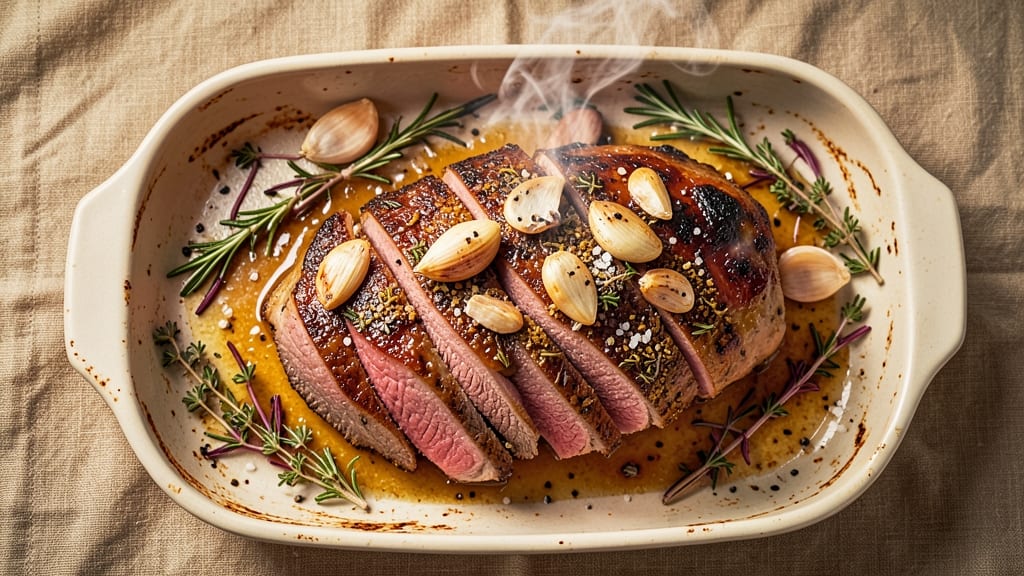 Awesome Roast Beef Recipe: Slow-Roasted Crust and Juicy Center Mastery