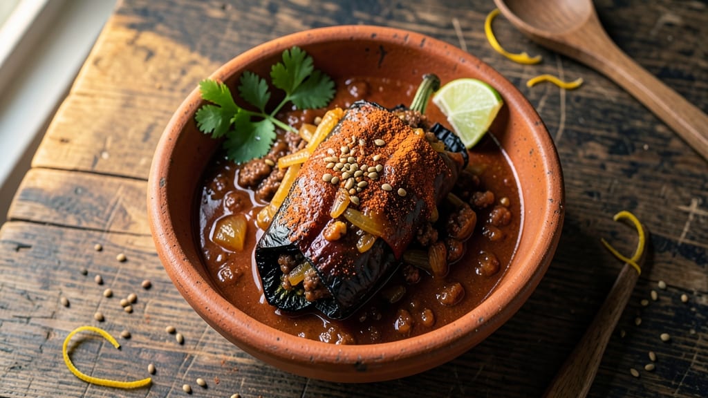 Baked Beef Chili Relleno Recipe: Crispy Tortilla Crowns Stuffed with Smoky Cheese and Tender Meat