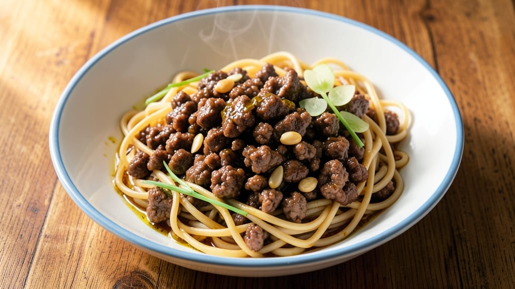 Beef and Noodles Recipe With Ground Beef: Savory Stir-Fry With Wok-Seared Depth