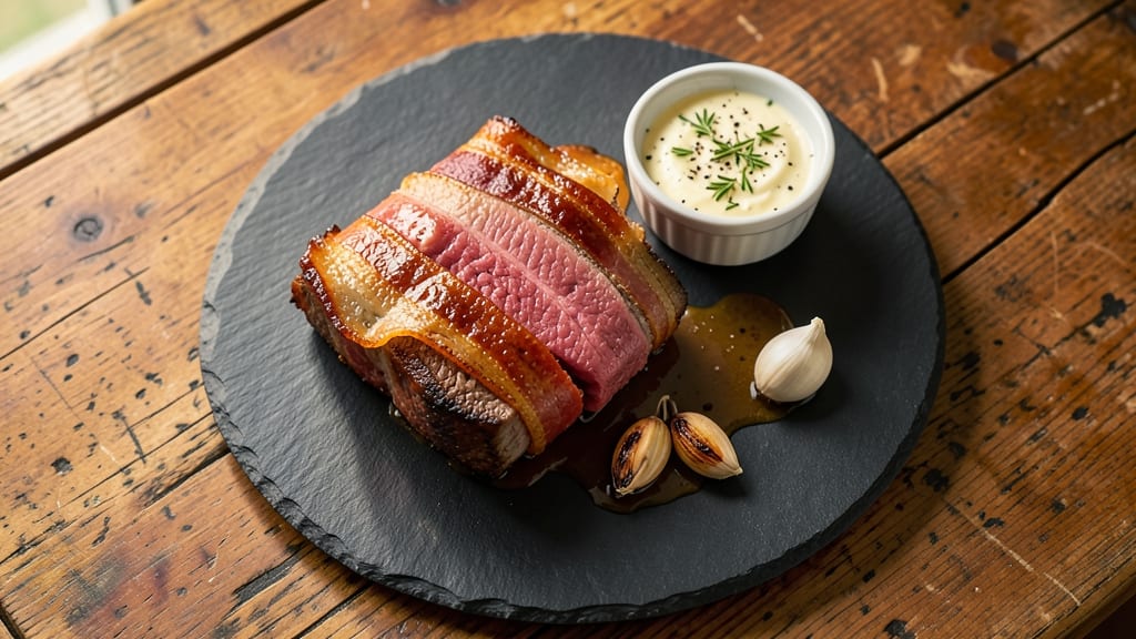 Bacon-Wrapped Beef Sirloin Filet Recipe: Smoky Crust and Juicy Core Fusion