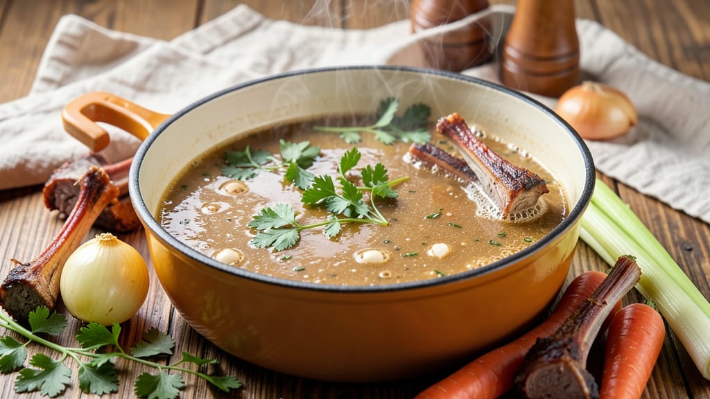 Basic Beef Broth Recipe: Umami-Rich Base From Scratch