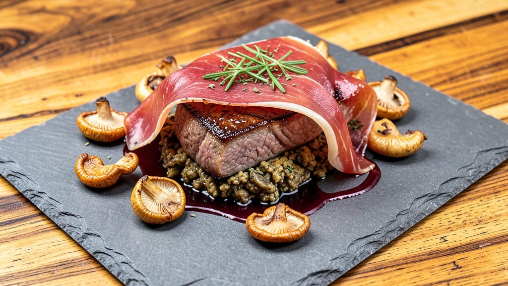 Alternative Beef Wellington Recipe: Mushroom-Duxelles Crust With Juicy Roast Center
