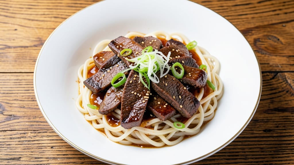 Beef and Frozen Egg Noodles Recipe: One-Pan Protein-Packed Brunch
