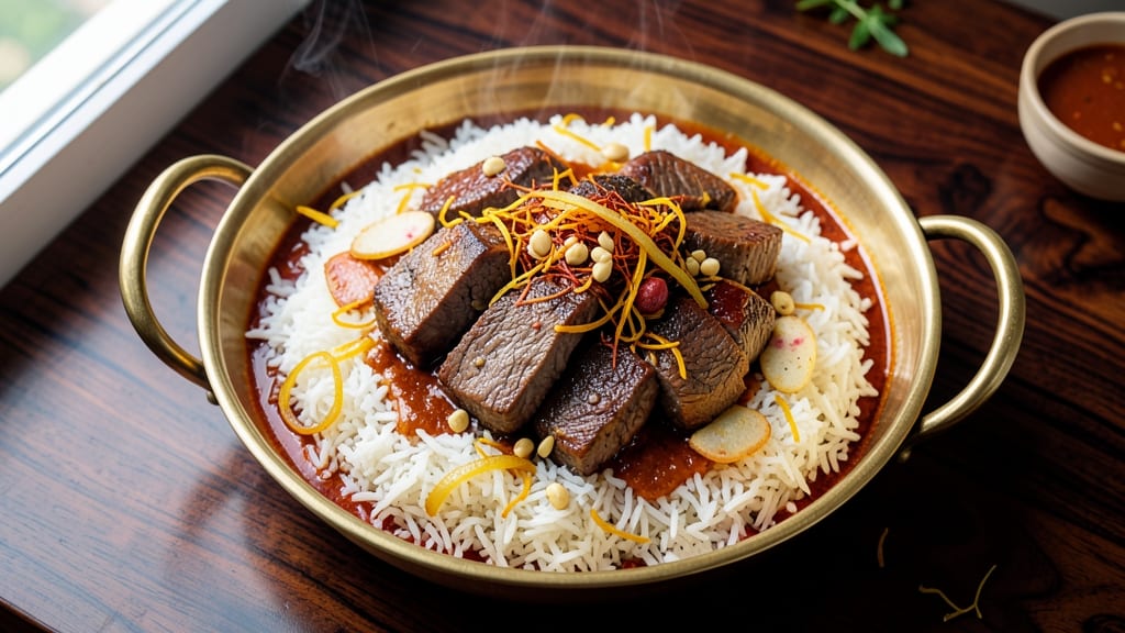 Afghani Beef Pulao Recipe: Fragrant Basmati and Saffron-Spiced One-Pot