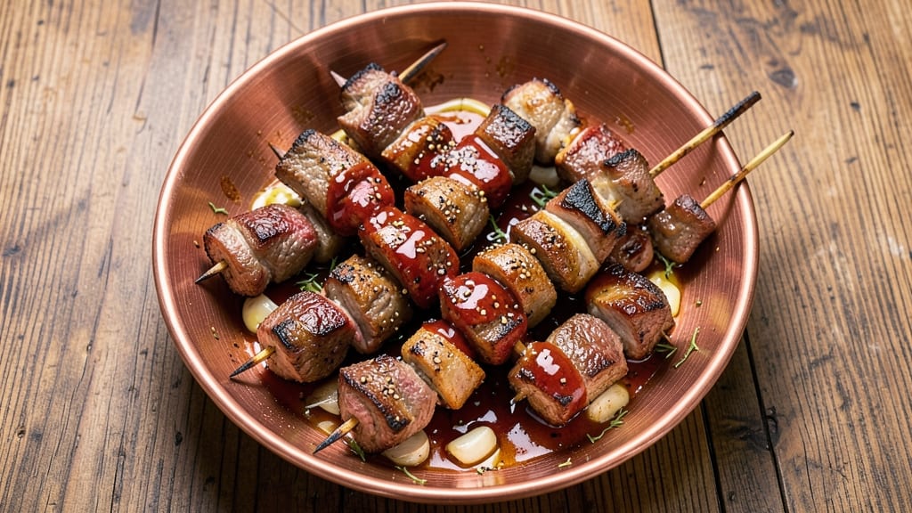 Beef and Lamb Kebabs Recipe: Char-Grilled Flavor Fusion in 30 Minutes