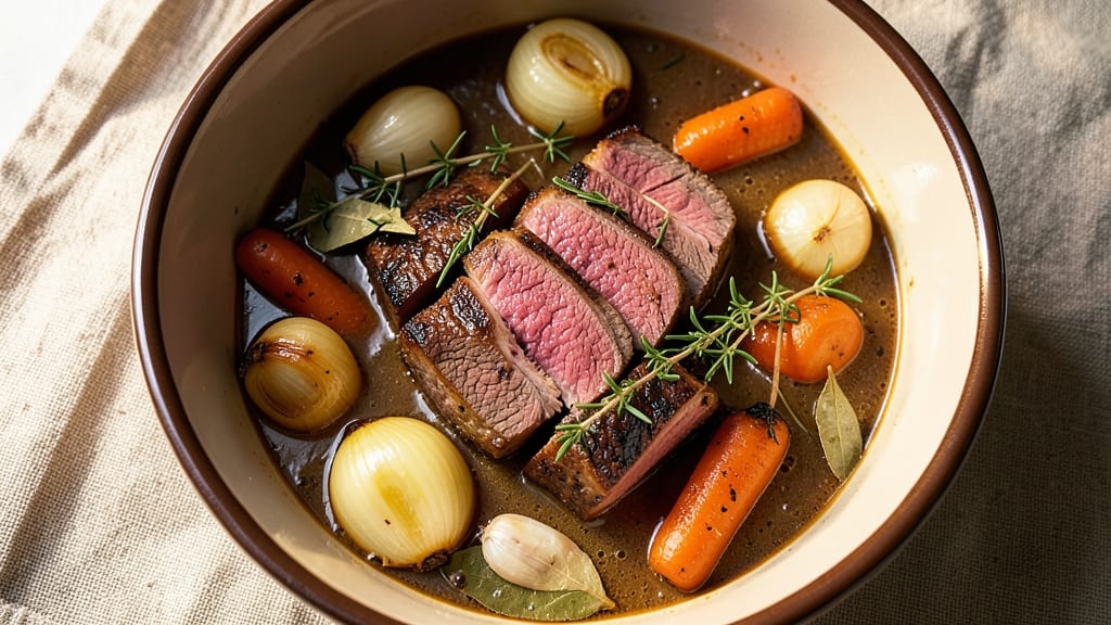 Absolute Best Beef Stew Recipe: Deep-Roasted Beef and Caramelized Onion Richness