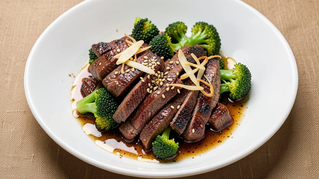 Beef and Broccoli High-Protein Recipe: Wok-Seared Tenderness With Soy-Ginger Zing