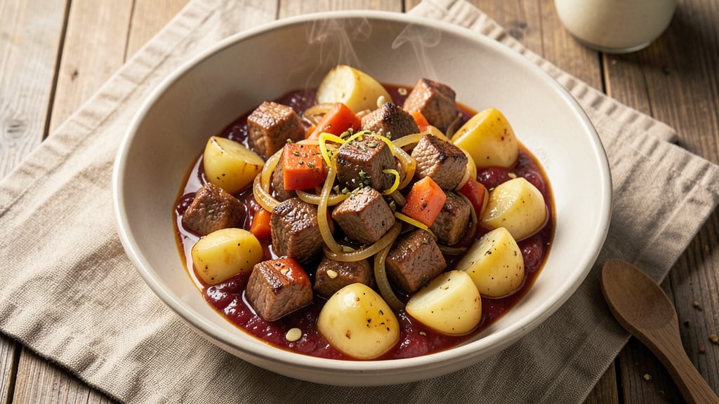 Beat Beef Stew Recipe: Deep-Roasted Beef and Vegetable Depth