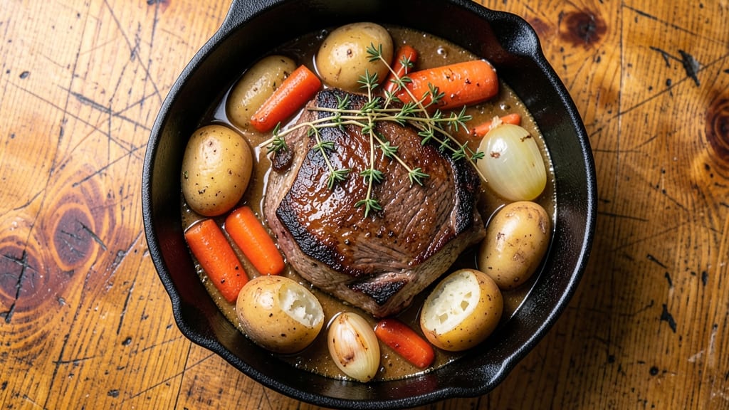 Authentic Irish Beef Stew Recipe: Slow-Simmered Richness With Herbs and Root Veg