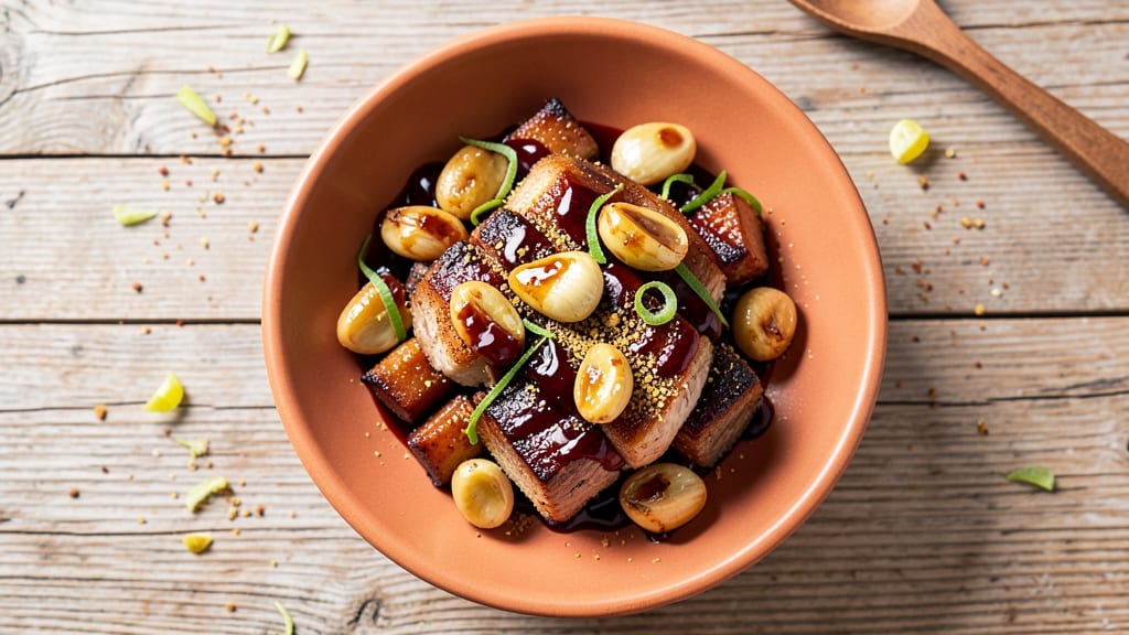 Beef Bao Filling Recipe: Juicy, Shredded Pork Belly with Five-Spice Glaze