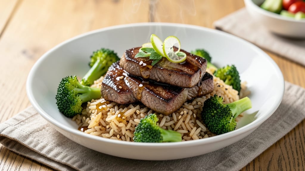 Beef and Broccoli Over Rice Recipe: Wok-Seared Richness with Savory Soy-Ginger Balance