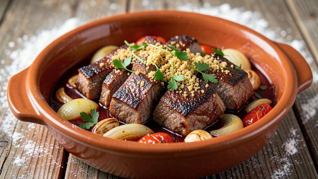 Authentic Beef Stifado Recipe: Slow-Simmered Wine and Tomato Richness