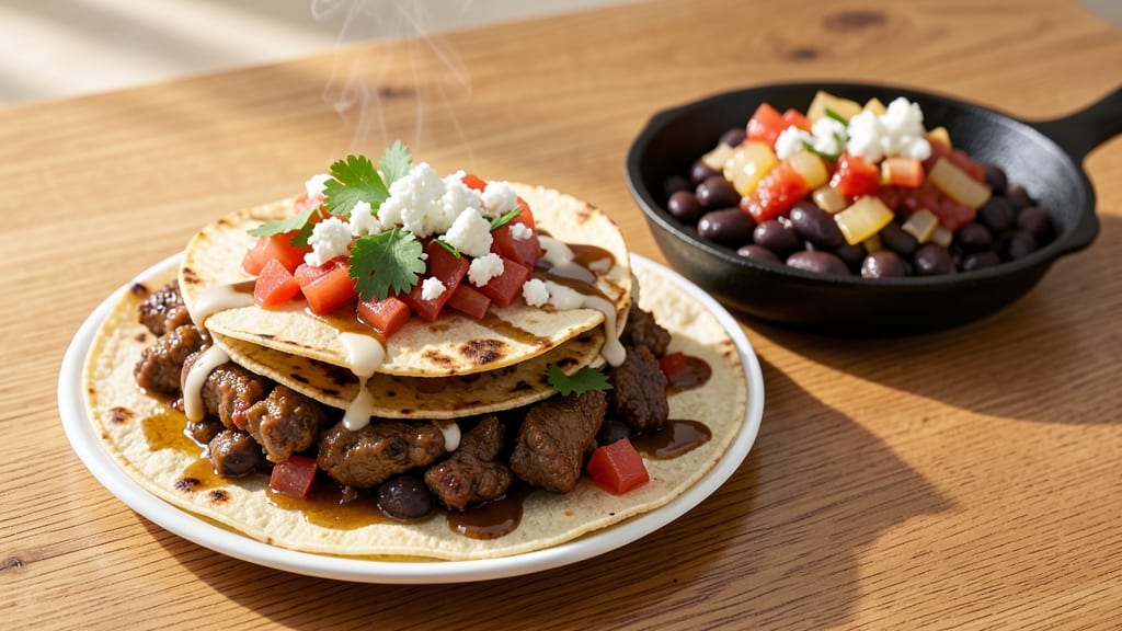 Beef and Bean Tacos Recipe: Slow-Simmered Spice and Hearty Texture Fusion