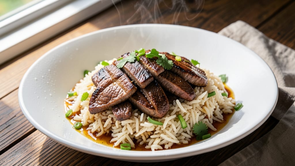 Beef and Jasmine Rice Recipe: One-Pan Savory Fragrance and Tender Bites
