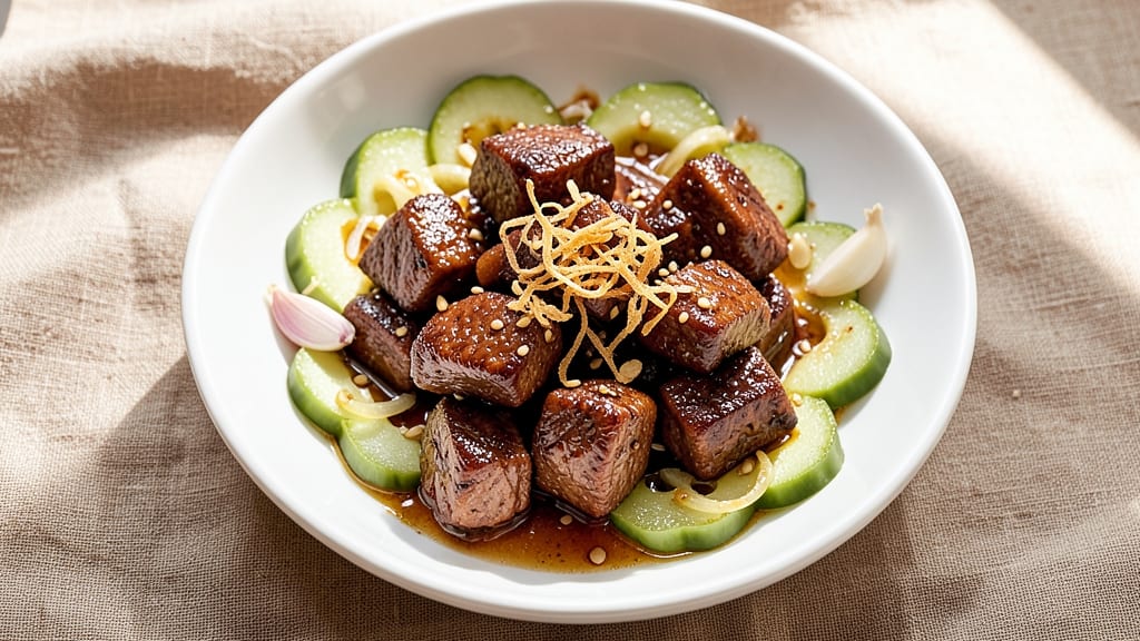 Beef Ampalaya With Oyster Sauce Recipe: Silky Greens and Rich Sauce Harmony