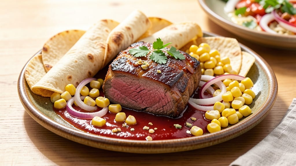 Beef Bakareta Recipe: Smoky Tortilla-Crusted Stew With Charred Corn Fusion