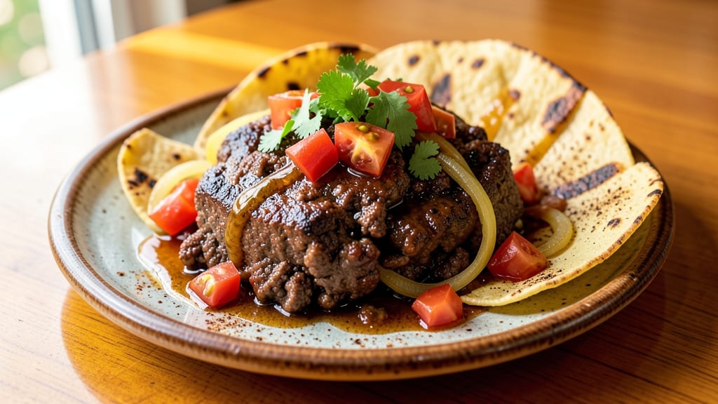Authentic Mexican Restaurant Ground Beef Recipe: Crispy Tortilla-Stuffed Skillet With Smoky Cumin Cheese