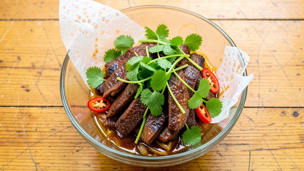 Authentic Vietnamese Beef Salad Recipe: Fresh Herbs and Tangy Lime Dressing