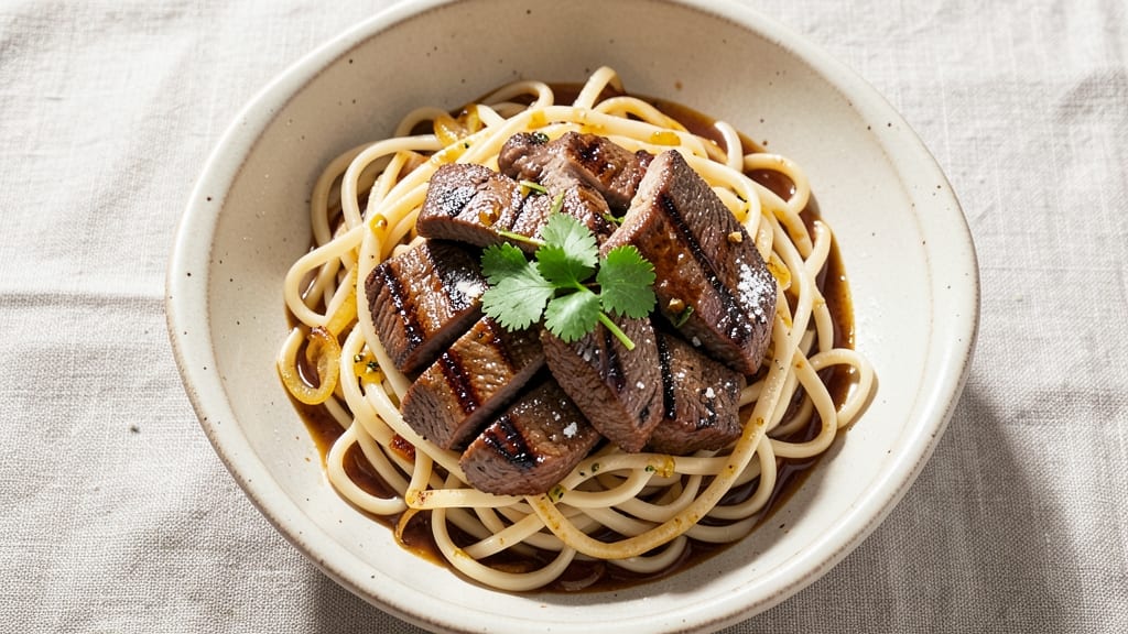 Beef and Homemade Egg Noodles Recipe: One-Pot Simmer With Hand-Pulled Noodles