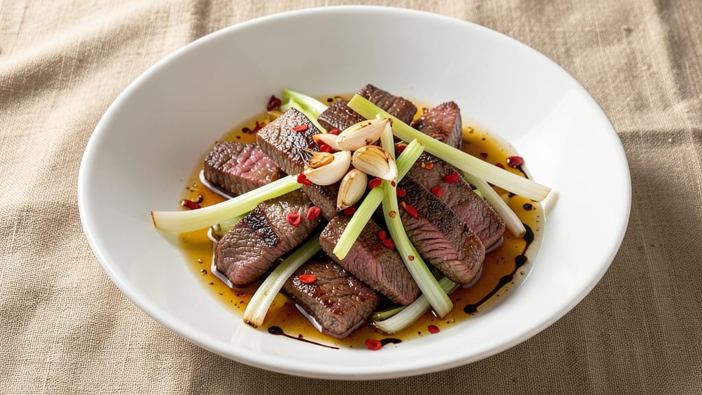 Beef and Leek Stir Fry Recipe: Wok-Seared Tenderness with Garlic-Soy Zing