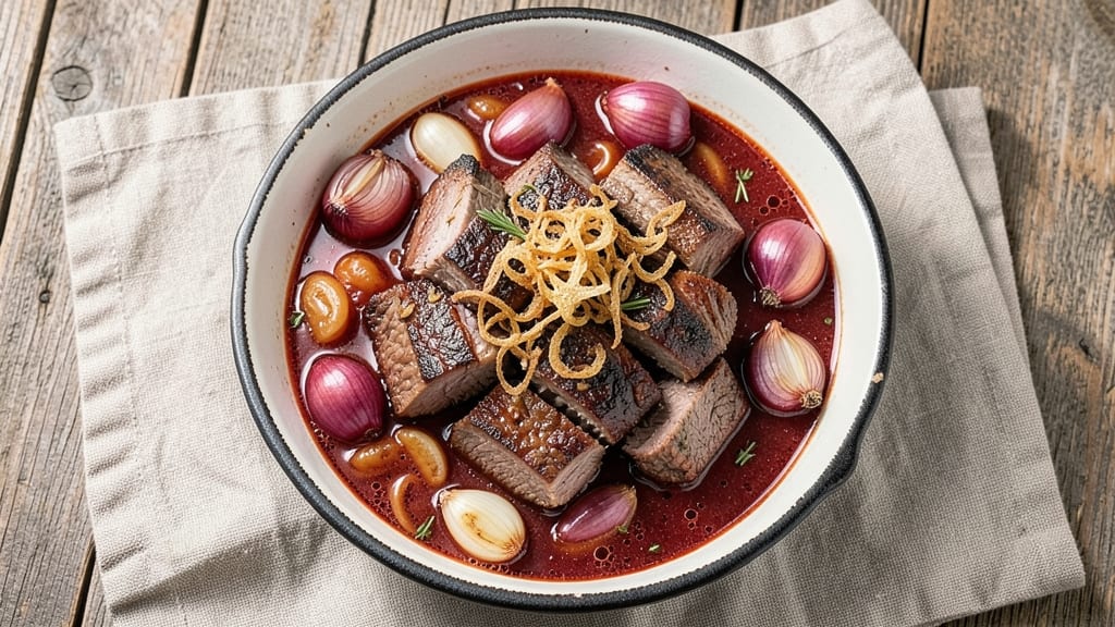 Beef and Onion Stew Recipe: Deep-Savory Simmer with Caramelized Layers