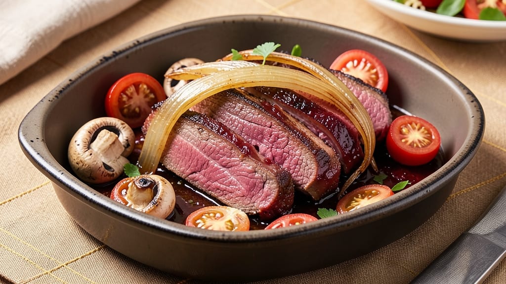 Beef Barolo Recipe: Wine-Reduced Richness With Mushroom Umami