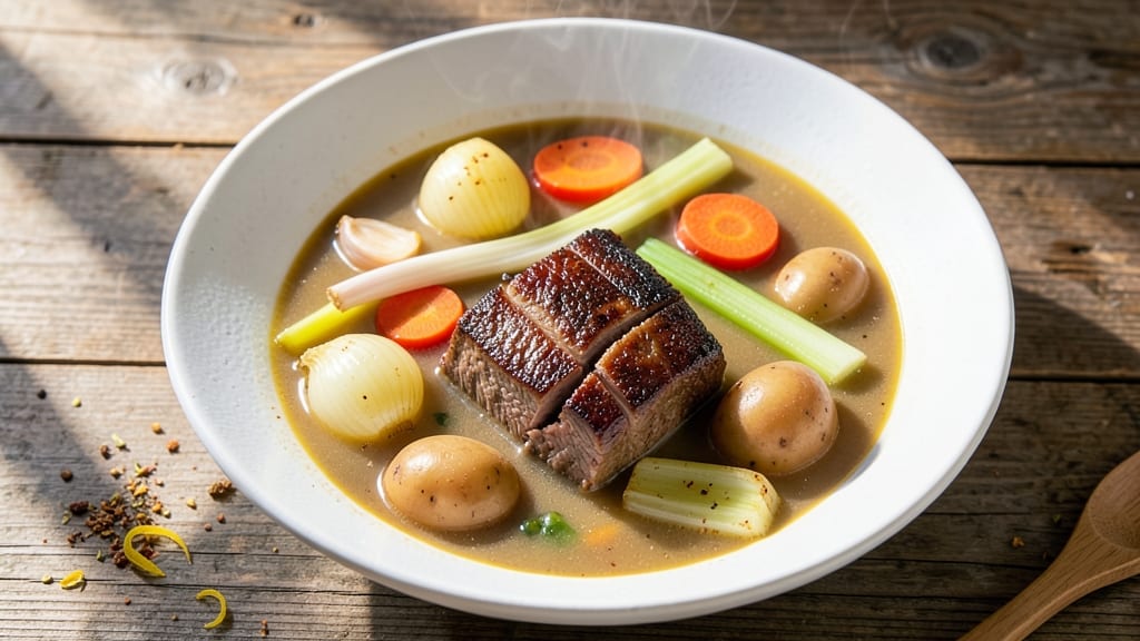 Beef Alphabet Soup Recipe: Homestyle Simmer With Hearty Beef and Veggies