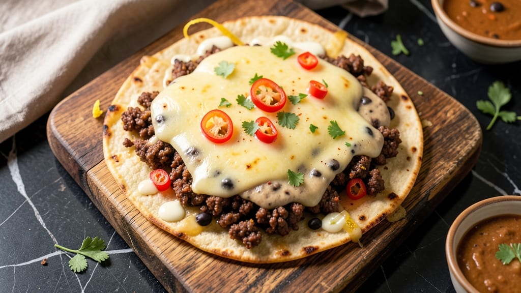 Beef and Bean Quesadillas Recipe: Crispy Tortilla Crunch With Melty Cheese Rivers