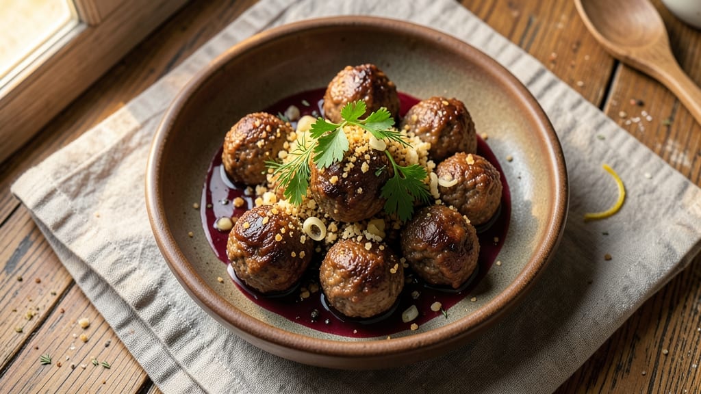 Angus Beef Meatballs Recipe: Juicy, Herbed Bites with Umami Depth