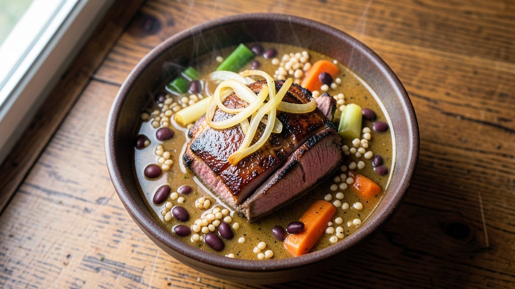 Beef Barley and Bean Soup Recipe: Hearty Winter Stew With Earthy Depth