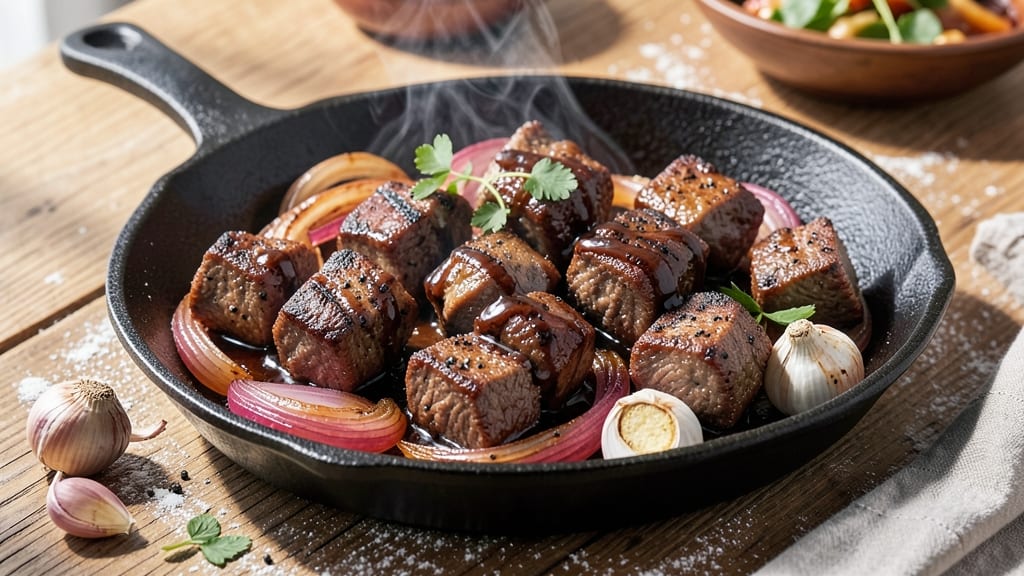 BBQ Beef Cubes Army Recipe: Smoky Spice-Packed Protein in One Pot