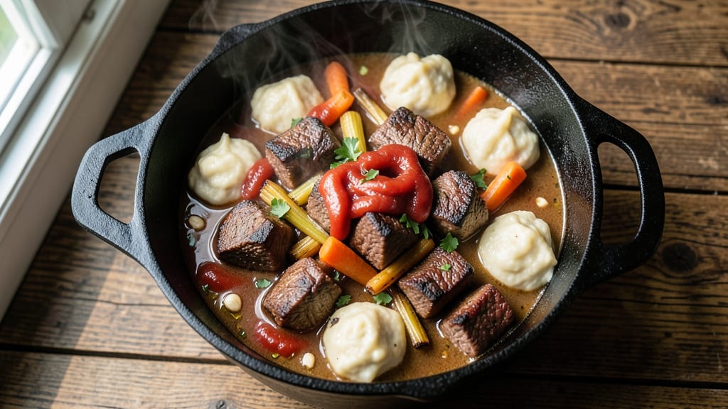 Austrian Beef Stew Recipe: Deep-Rich Gravy and Tender Meat in One Pot