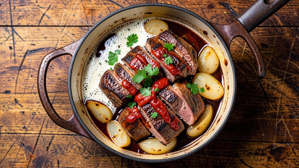 Bavarian Beef Stew Recipe: Slow-Simmered Richness With Caramelized Onions