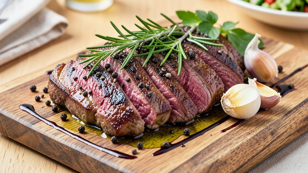 Angus Beef London Broil Recipe: Reverse-Seared Crust and Juicy Core