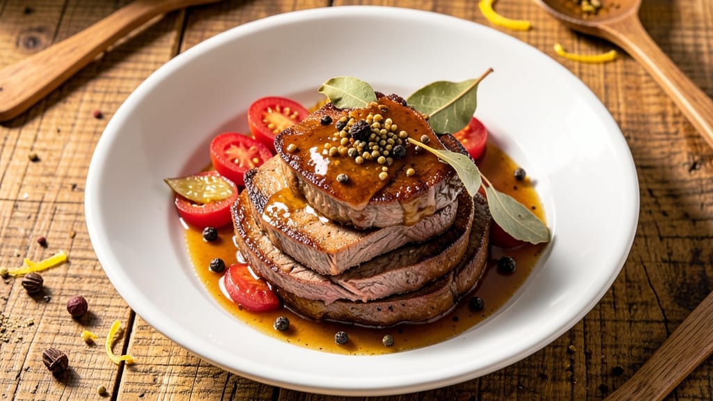 Austrian Boiled Beef Recipe: Marinated Tenderness With Spiced Pickle Brine