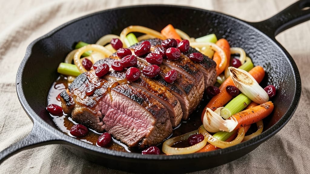 Beef and Cranberry Recipe: Slow-Simmered Sweet-Savory Stew