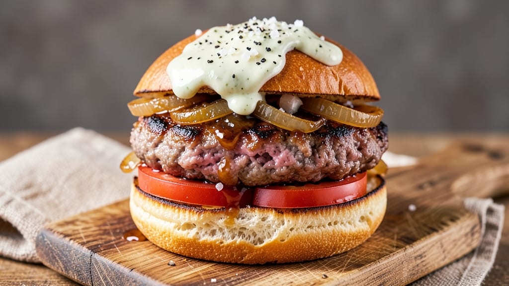 Jamie Oliver's BBQ Beef Burger Recipe: Smoky Char and Juicy Crust Mastery