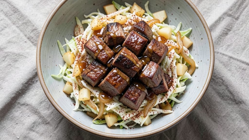 Beef and Coleslaw Recipe: Smoky-Sweet Grill Pairing With Crunchy Bite