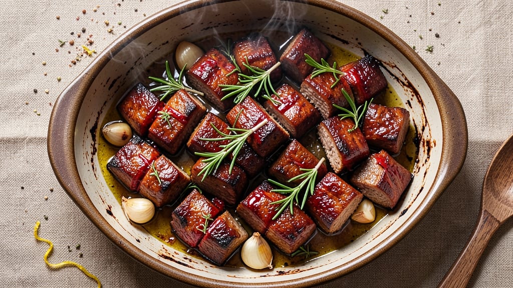 Baked Beef Heart Recipe: Umami-Rich, Tender Bites with Crispy Herb Crust