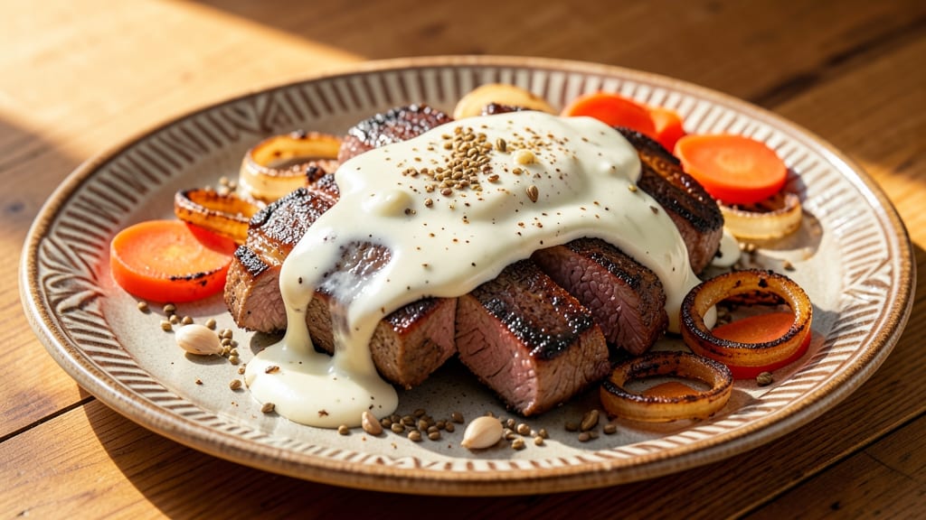 Beef and Greek Yogurt Recipe: Tender Braised Beef With Cooling Yogurt Depth
