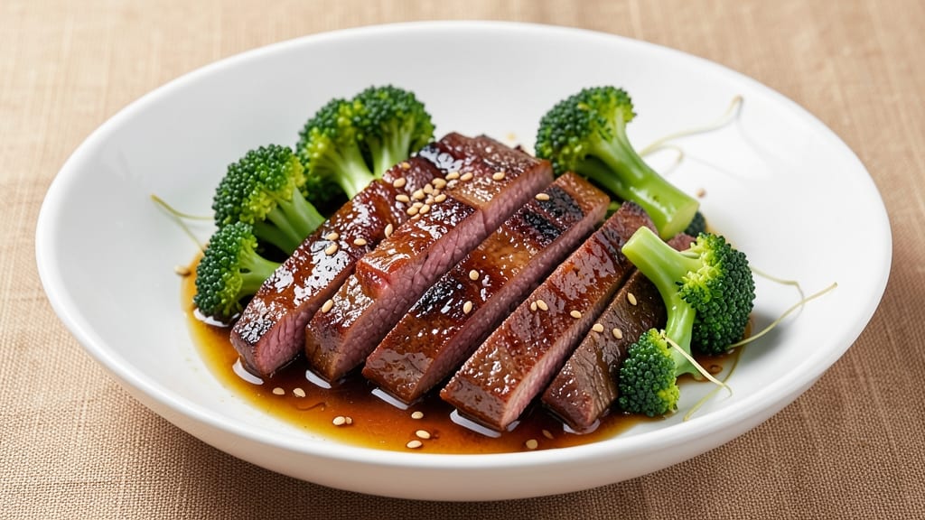 Beef and Broccoli Recipe Lau: Wok-Seared Beef with Crisp-Tender Broccoli
