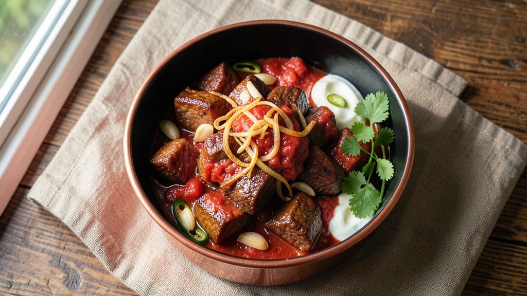 Beef Bhuna Gosht Recipe: Slow-Cooked Spiced Beef in Tomato Gravy