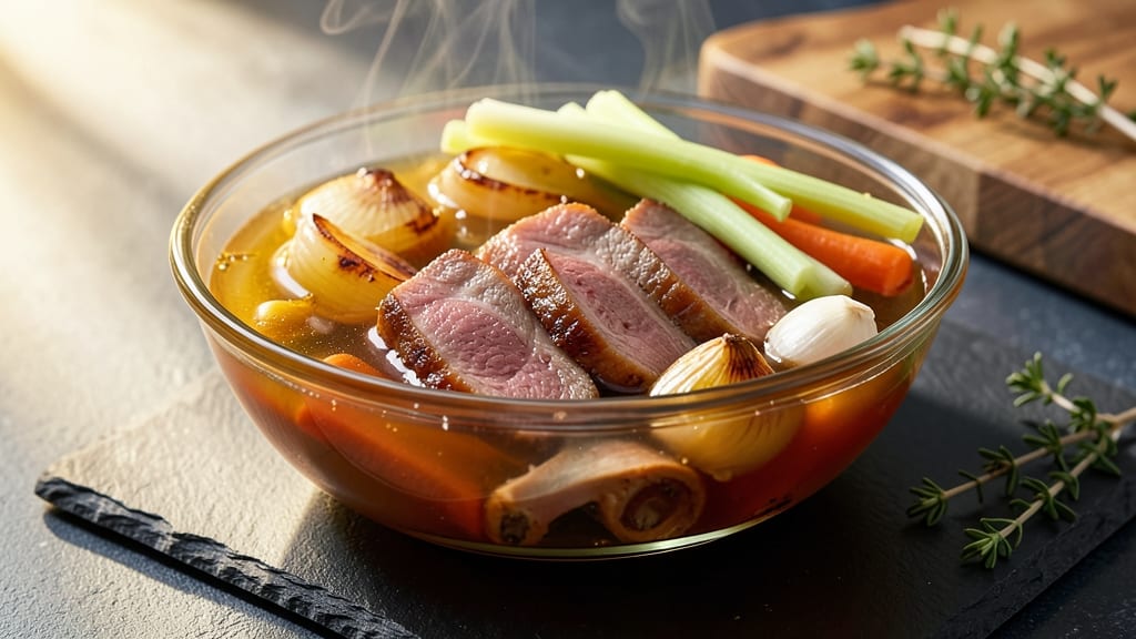 Beef Aspic Recipe: Gelatinous Elegance With Meat and Herb Infusion