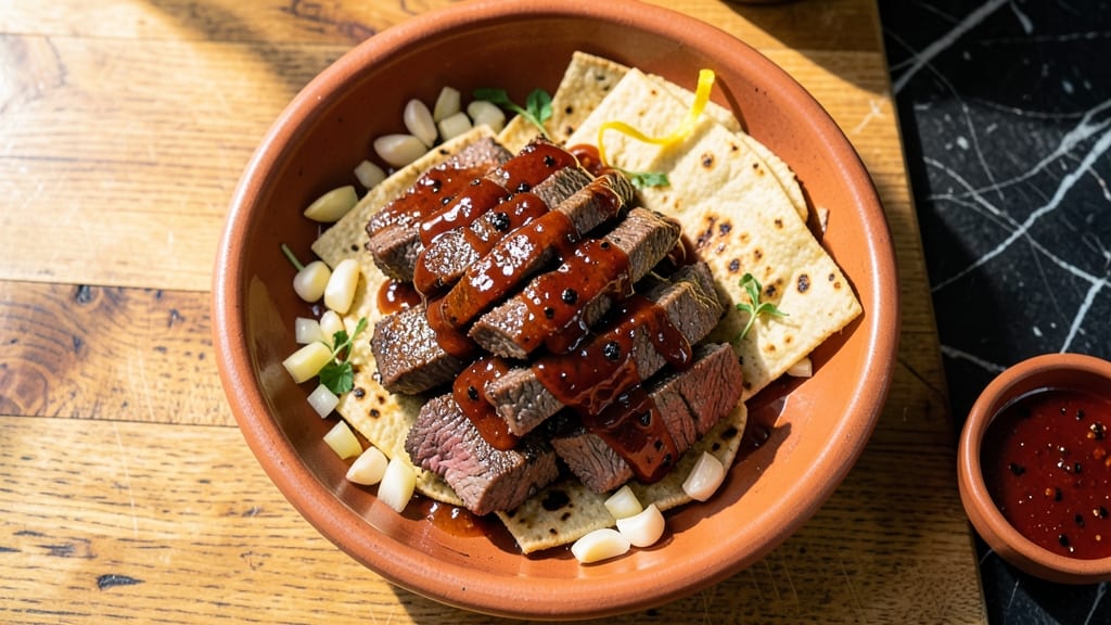 BBQ Beef Tacos Recipe: Smoky Chipotle and Lime Charred Tortilla Crunch