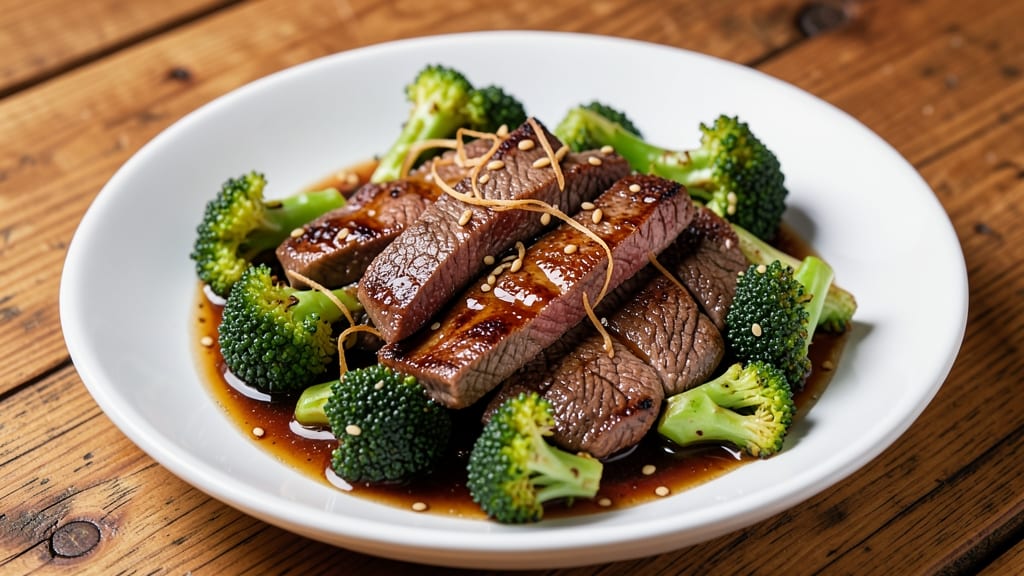 Beef and Broccoli Recipe Video: Wok-Seared Crispy Edges With Silky Soy-Ginger Sauce