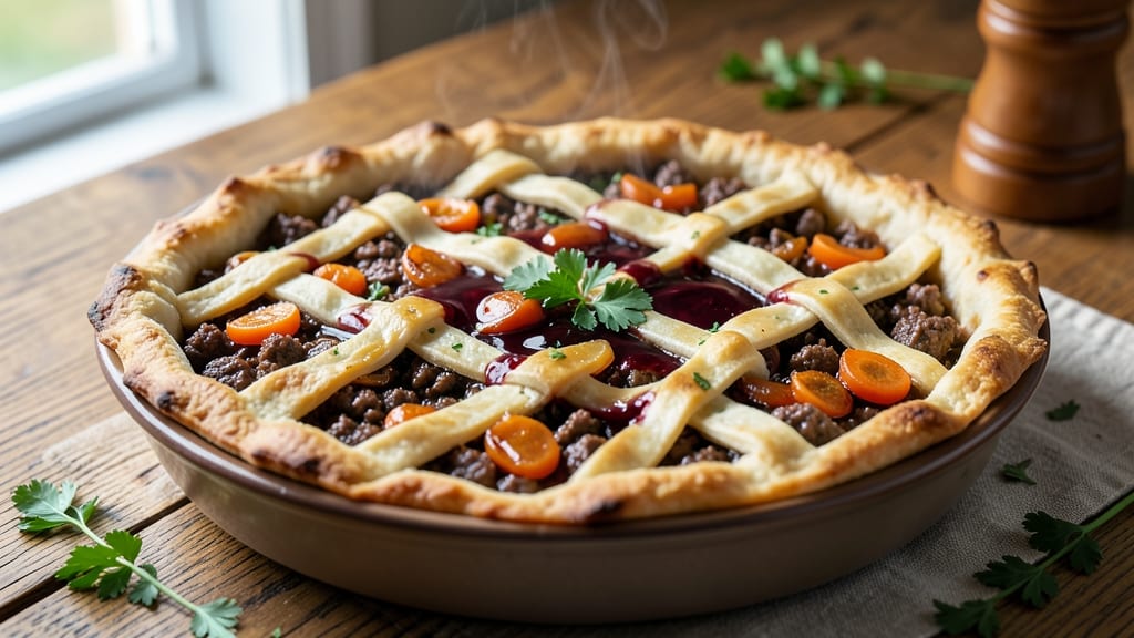 Basic Beef Pie Recipe: Flaky Crust and Savory Meat-Filled Tradition